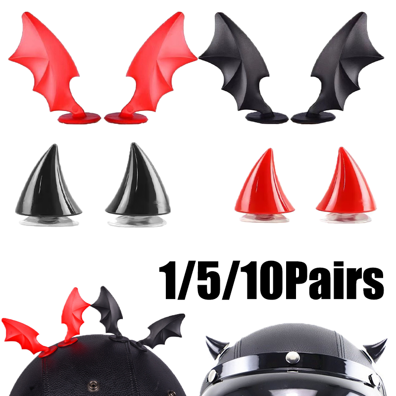 Cosplay Bat Prop - ﻿ Cadılar Bayramı Motosiklet Kaskı Yarasa