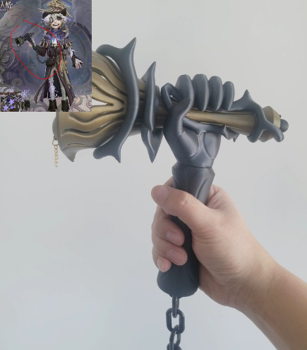 Cosplay Prop 3D Print - Identity V Yangın Araştırmacısı Cosplay Anime