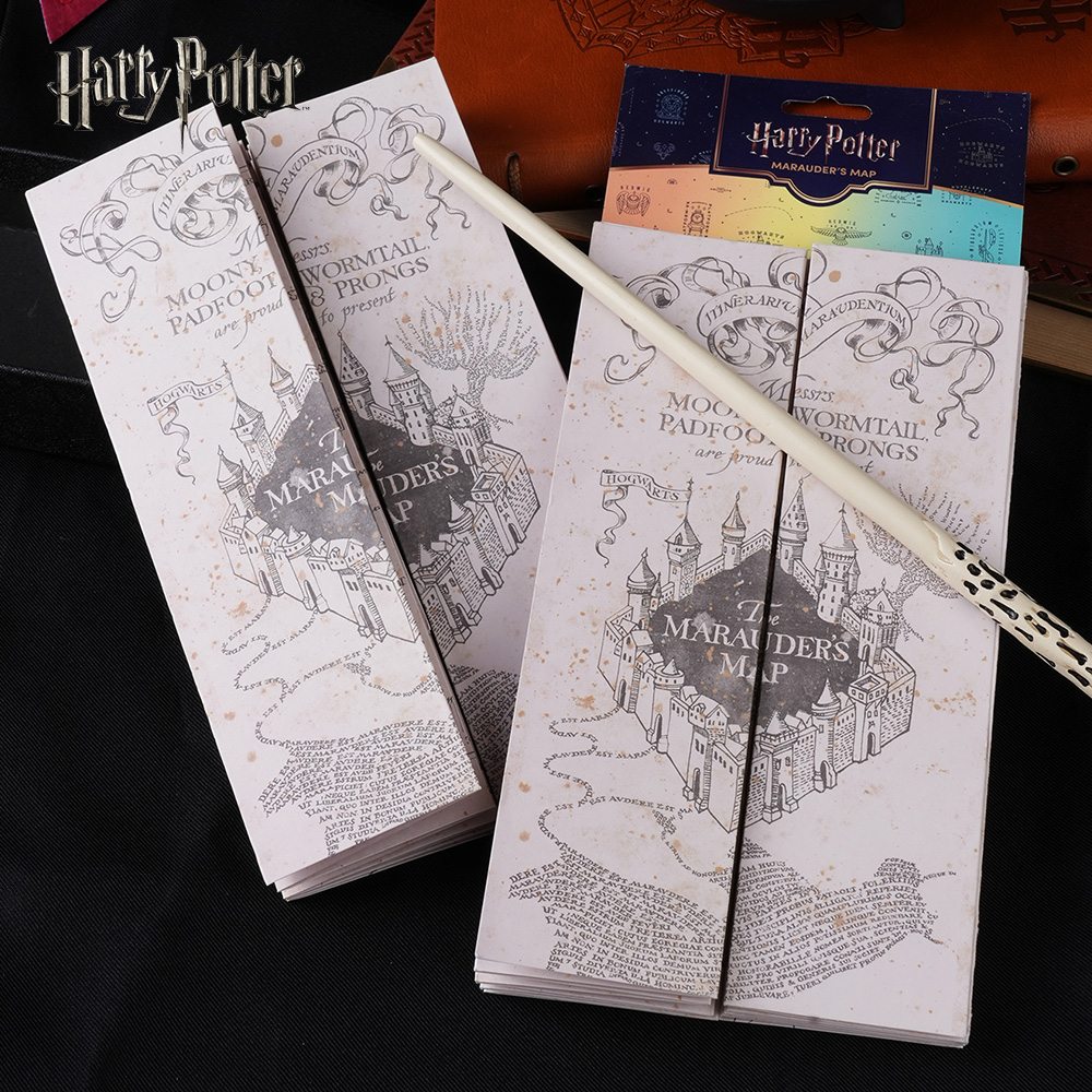 Cosplay Prop Making - 1 adet Marauder'ın sihirli okulu haritası