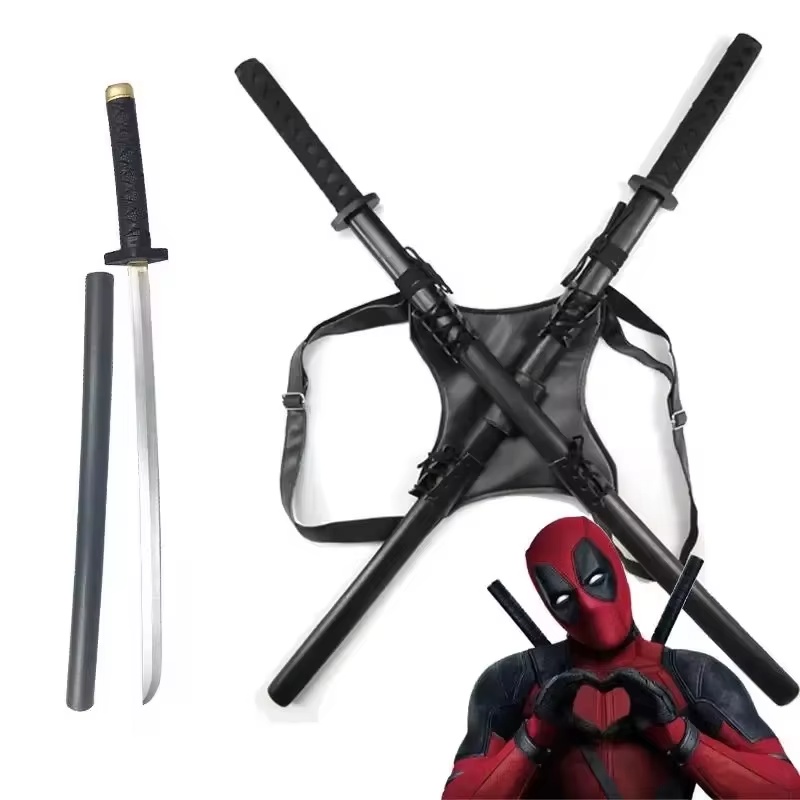 2025 Yeni 61cm Deadpool Katana - Cosplay Prop Dagger incelemesi ve fiyatı