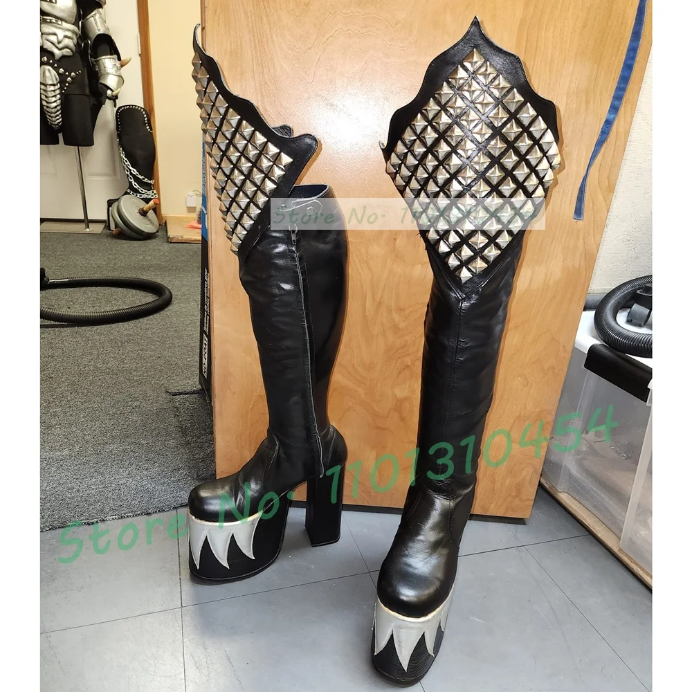 Siyah diz yüksek platformu şey - Cosplay Flame Prop incelemesi ve fiyatı