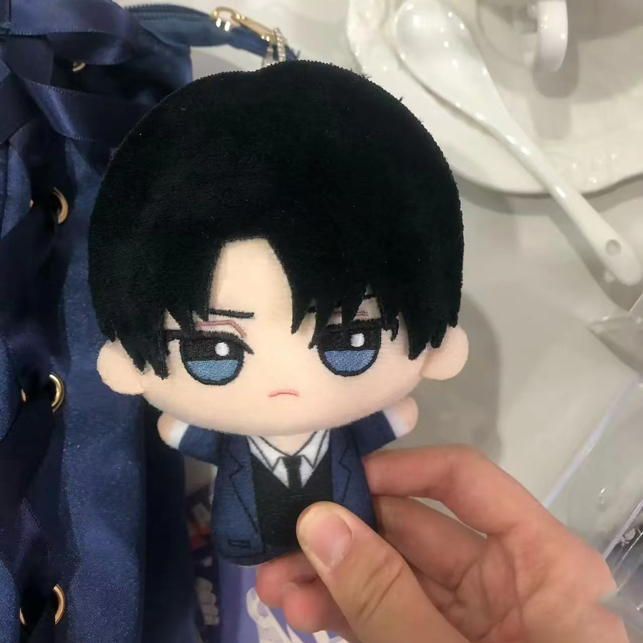 10 cm Levi Ackerman Peluş Anim - Cosplay Plushie Prop incelemesi ve fiyatı