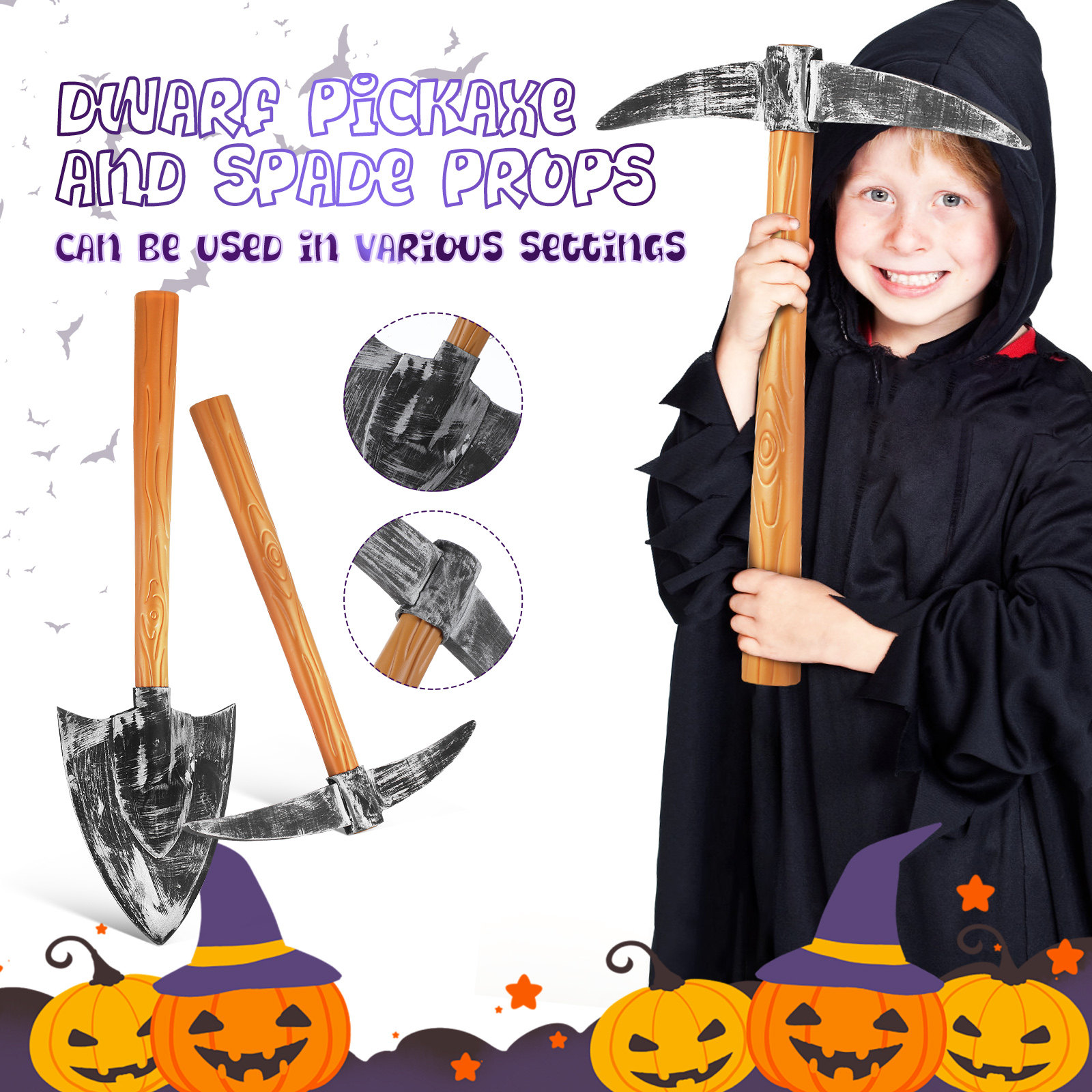 1 Set Köpük Kazma Kürek Aksesu - Cosplay Prop Foam incelemesi ve fiyatı