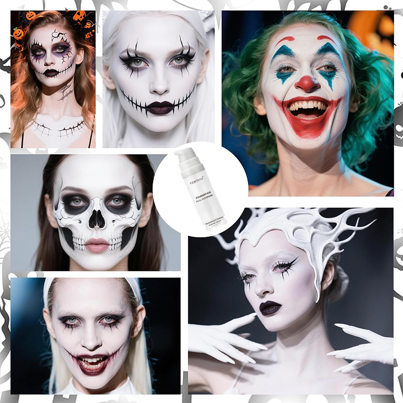 Mat Beyaz Likit Fondöten Makya - Cosplay Prop Primer incelemesi ve fiyatı