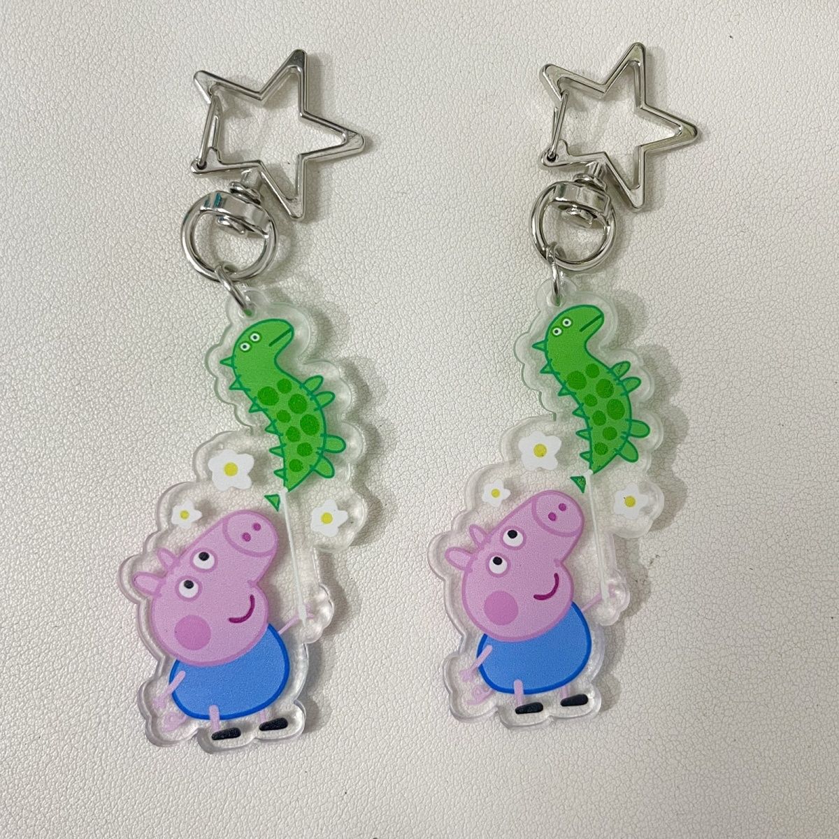 Peppa Pig George Akrilik Figür - Cosplay Floating Prop incelemesi ve fiyatı